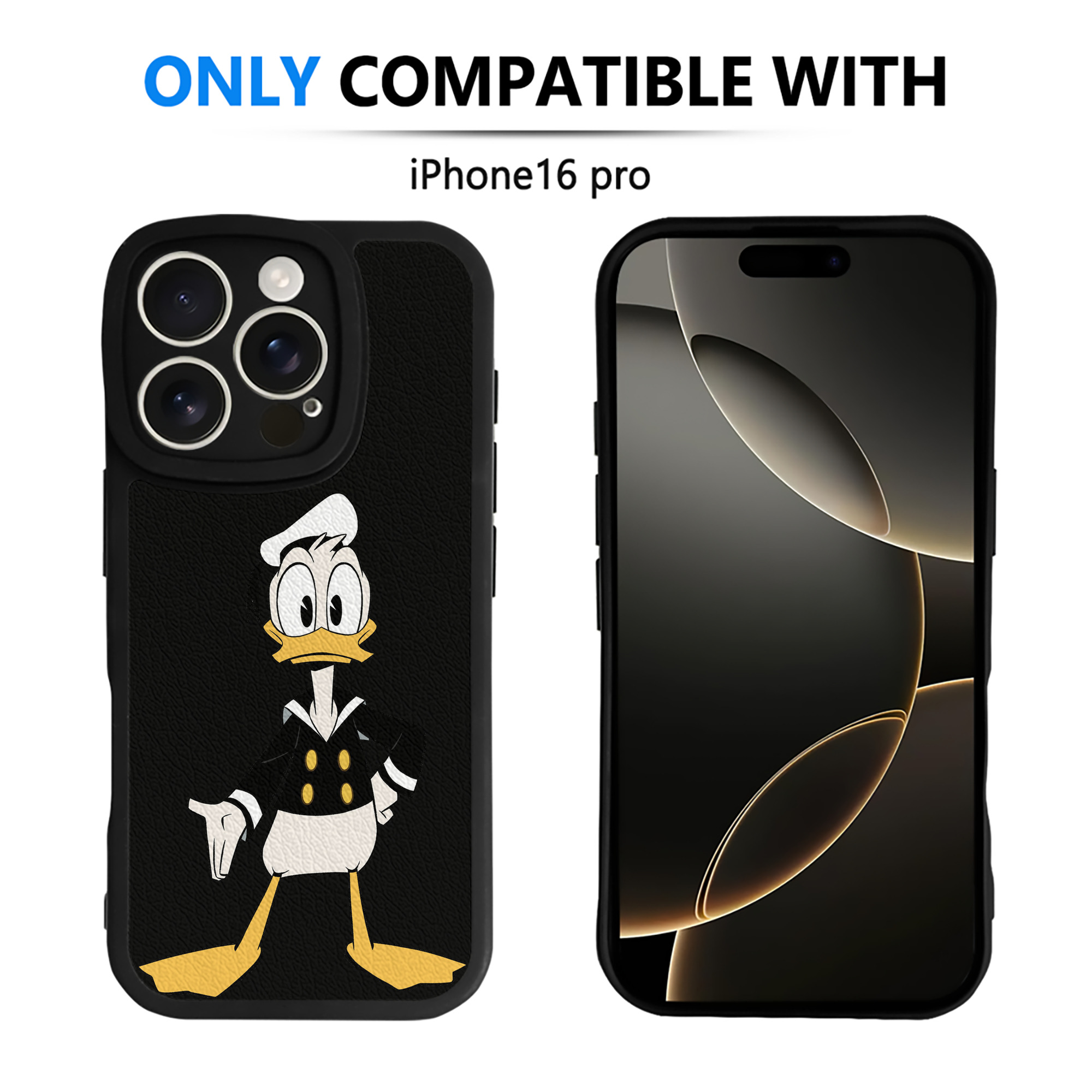 （画像用） ミッキーマウス Mickey Mouse 【iPhone 16シリーズ対応】シリコンスマホケース（レザー調） 材質：シリコン